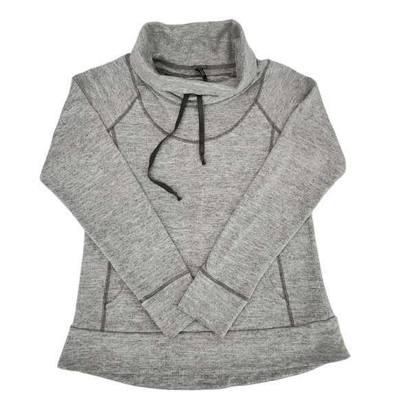 KUHL Lea grey Pullover Sweatshirt Cowl Neck - Women's medium - Picture 7 of 14